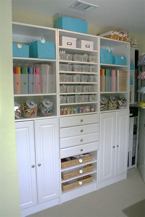 Scrapbook Room Organization Craft Rooms Pinterest