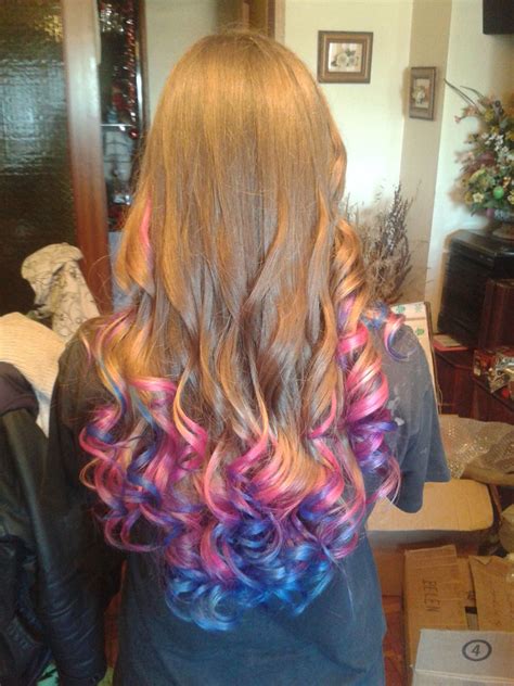 Pink And Purple Dip Dye Hair Hairszi
