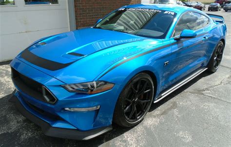 Velocity Blue 2019 Ford Mustang