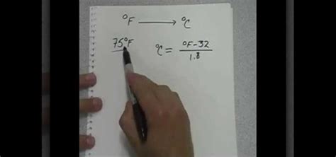 Maybe you would like to learn more about one of these? How to Complete Fahrenheit to Celsius conversion « Math