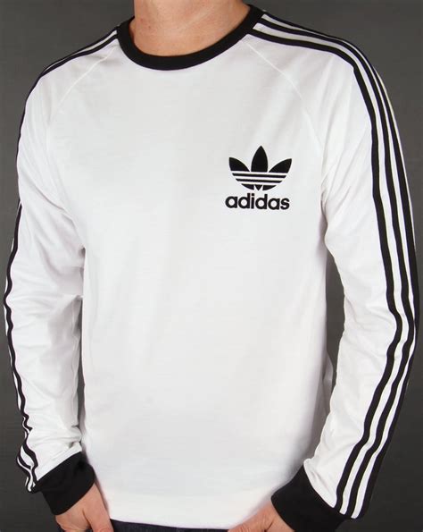 Adidas Originals Clfn Long Sleeve T Shirt Whitetrefoil