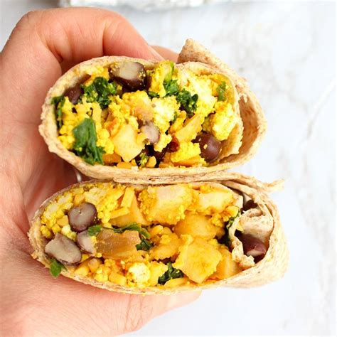 easiest vegan breakfast burrito recipe cart
