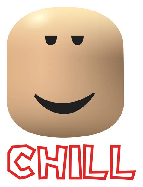 Stay Cool With Roblox Chill Face