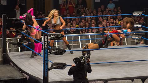 Brooke Tessmacher Vs Gail Kim Vs Tara Vs Velvet Sky At TNA Flickr