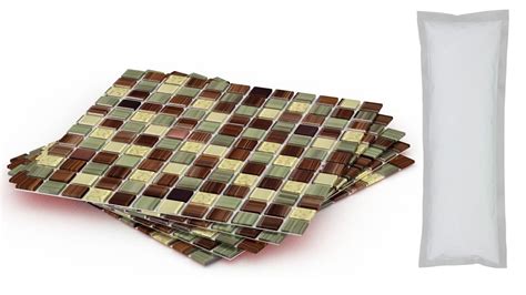 Save time, and find it here Peel & Stick Glass Mosaic Tile Amazon | Diy tile backsplash, Glass mosaic tiles, Mosaic tiles
