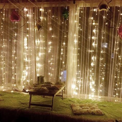 3mx3m 300 Led Christmas Xmas String Fairy Wedding Curtain Light Outdoor