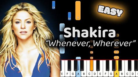 Shakira Whenever Wherever 2001 1 Hour Loop Youtube