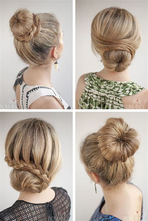 How Many Ways Can You Style A Donut Bun Hair Design And Accessorize