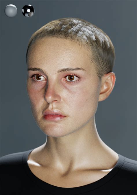 Realistic Natalie Portman Head Study Finished Projects Blender