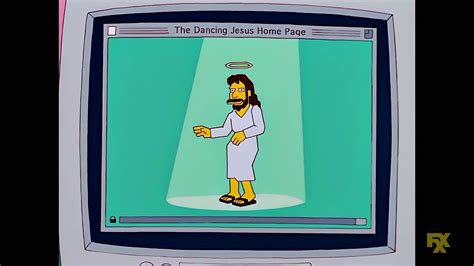 Jesús Bailando Los Simpsons Youtube