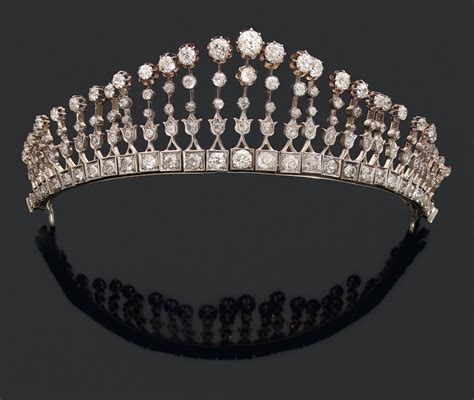 Diamond Tiara Tajan Royal Jewelry Tiaras Jewellery Royal Jewels