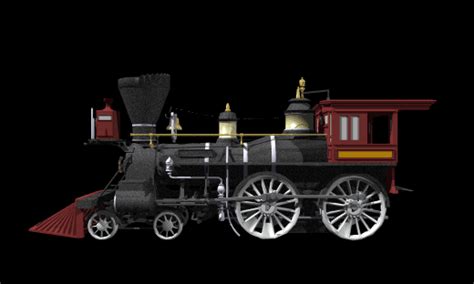 Steam Locomotive Animated 