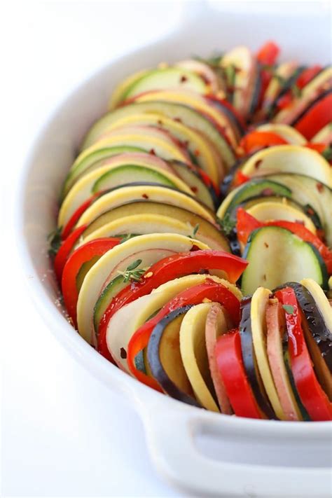 This Traditional Ratatouille Recipe Is Made With Thinly Sliced Squash