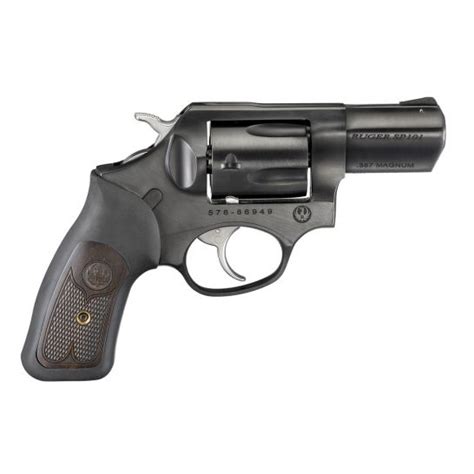 Ruger Sp101 357 Revolver Black Rubberwood Grips 15702 Palmetto State