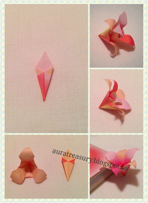 Aura Treasury Diy Valentines Origami Flowers