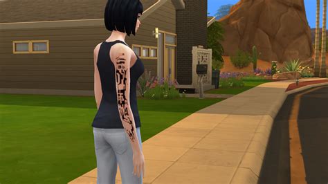 Mod The Sims Mirrors Edge Arm Tattoos