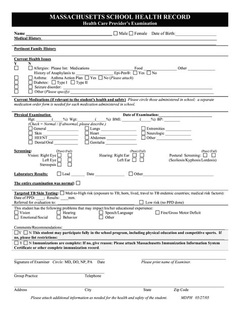 Sample Of School Health Records Fill Out And Sign Online Dochub