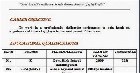 Using the best resume format for a resume serves as a blueprint for creating a highly targeted resume based on the kind and the years of work experience that you have (of course you'll need a job description). Bachelor Of Business Administration Resume