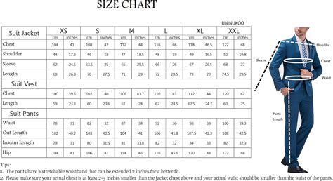 Mens Suit Jacket Sizes Charts Sizing Guide 55 Off