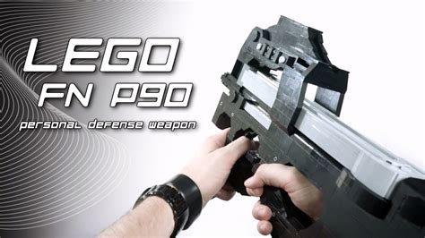 Lego Fn P90 Personal Defense Weapon Youtube