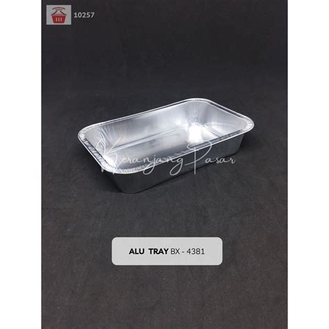 Jual Aluminium Foil Tray Bx 4381 Tanpa Tutuplid 125pcs Shopee