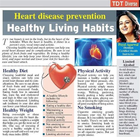 Healthy Living Habits Healthy Living Heart Disease Prevention