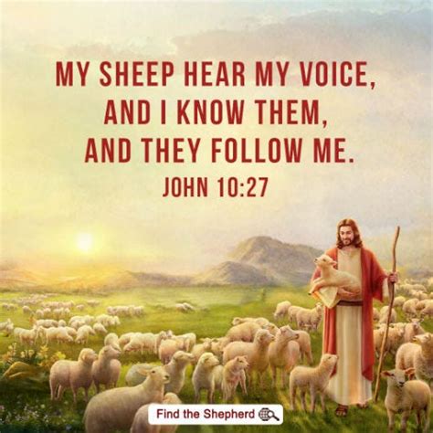 John 1027 My Sheep Hear My Voice And I Know By Tuzi M Medium