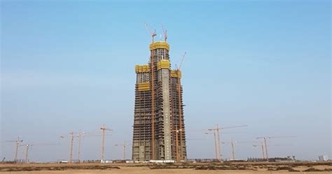 Worlds Tallest Building Jeddah Tower Construction Resumes