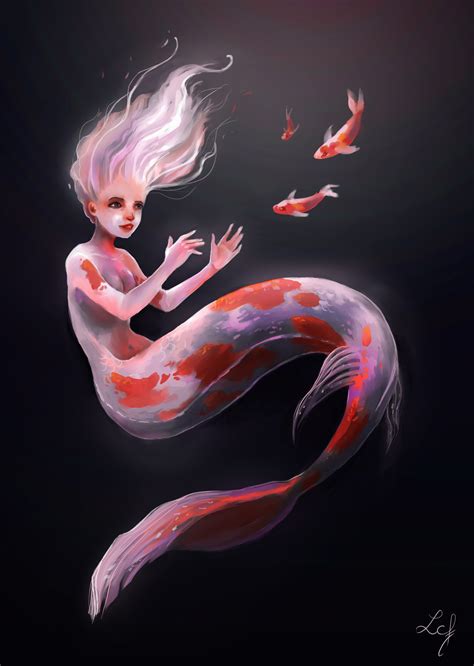 Camille Fourcade Koi Mermaid