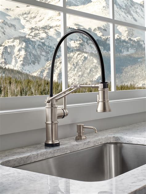 Articulating Kitchen Faucets With Smarttouch Technology By Brizo Wins