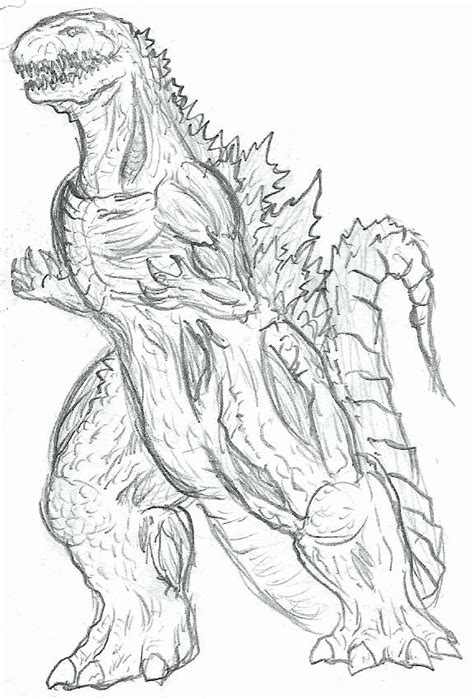 The levels vary so the child will be better trained to color beautifully but with a complicated picture line. Shin Godzilla Coloring Pages - Coloring Home