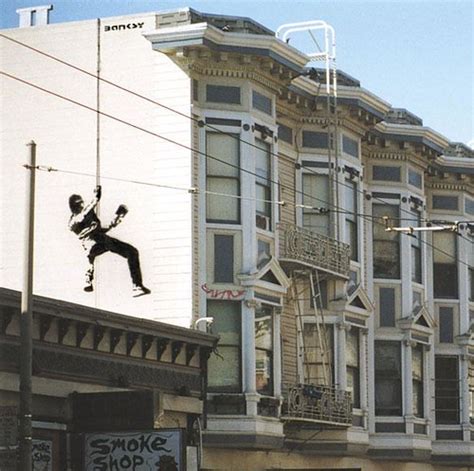 Banksy San Francisco Photo Banksy This Photo Nicked Off Flickr