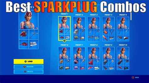 Best Sparkplug Skin Combos Fortnite Battle Royale Youtube