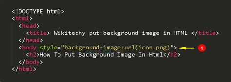 How To Background Image In Html Wikitechy