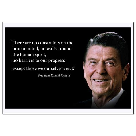 Ronald Reagan Quote Poster Motivational Young N Refined Young N