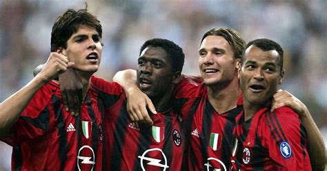 Soccer Football Or Whatever Ac Milan Foreign Players All Time Team