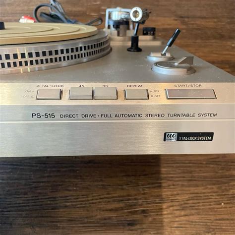 Sony Ps 515 Stereo Turntable System ソニー ターンテーブル ジャンク Grunsound F739