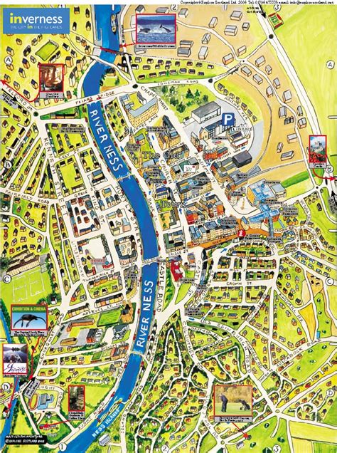 Large Inverness Maps For Free Download And Print High Resolution And