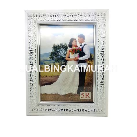 Jual Bingkai Foto 5r Putih Klasik Photo Frame Minimalis Pigura