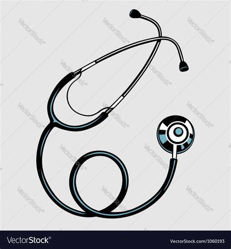 Stethoscope Royalty Free Vector Image Vectorstock