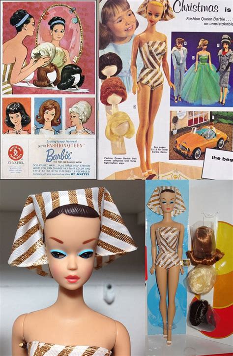 Vintage Fashion Queen Barbie Doll 1963 Wakasa Jp