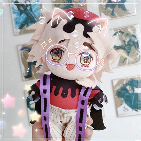 20cm Anime Demon Slayer Doma Soft Stuffed Plush Toy