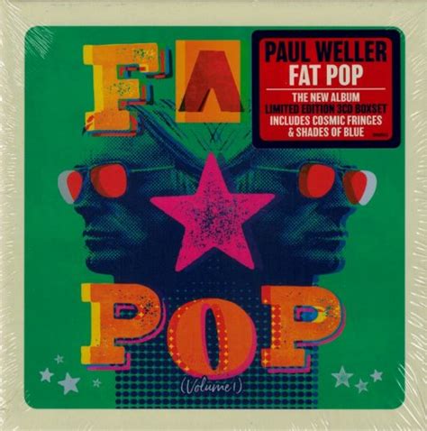 Paul Weller Fat Pop Volume 1 Limited Deluxe 3cd Edition 2021