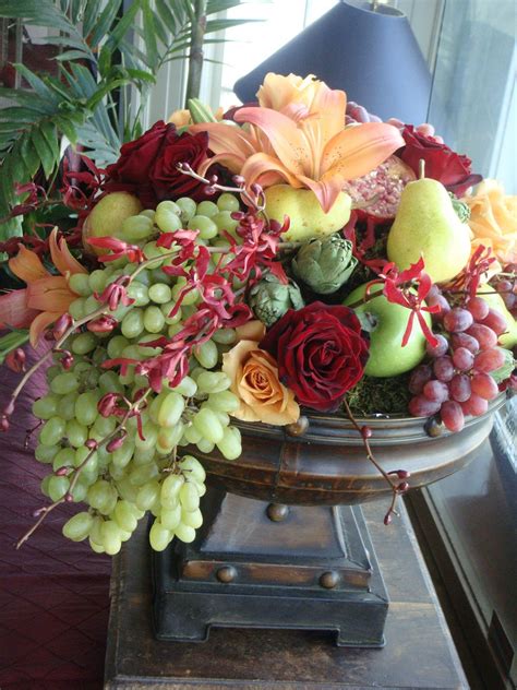 Adorable Beautiful Fruit Flower Arrangements For Table Decorating Inspiration 45 Bes