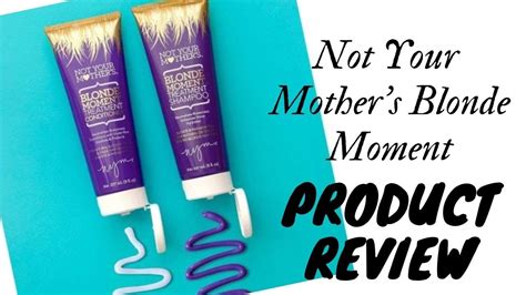 Product Review Not Your Mothers Blonde Moment Shampoo And Conditioner