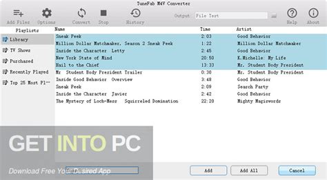 This is a powerful compression tool with many integrated additional functions to help you organize your. TuneFab M4V Converter Free Download - GetIntoPC