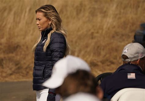 Golf Paulina Gretzky And Dustin Johnson A Reconciliation At The Ryder