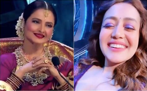 Indian Idol 12 Neha Kakkar Receives ‘nehu Preet Ki Shadi Ka Shagun From Rekha Along With A