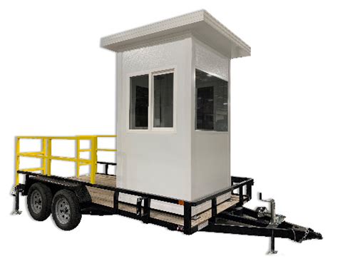 Portable Guard Shacks And Mobile Security Booths Panel Built