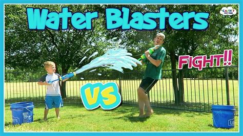 Water Blasters Super Soaker Squirter Toy Review Youtube